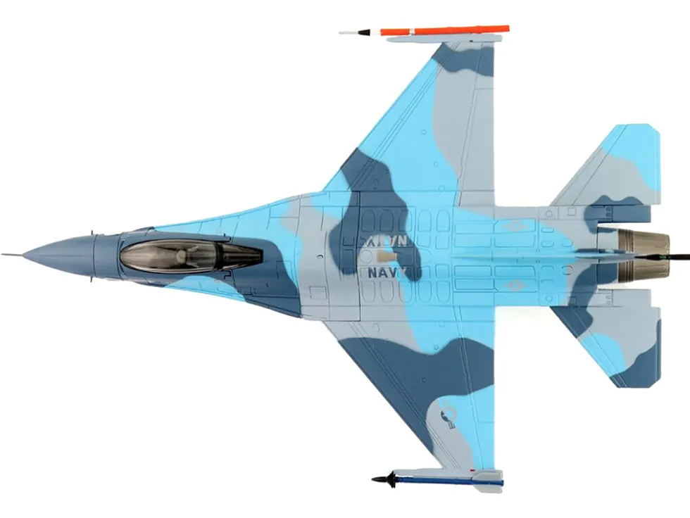 Lockheed F 16A Fighting Falcon Fighter Aircraft NSAWC Adversary 2006 2008 United States Navy Air Power Series 1/72 Diecast Model Hobby Master HA38018