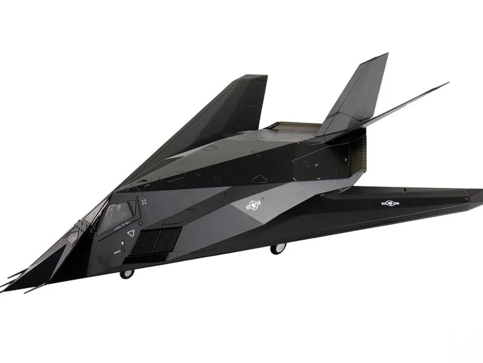Lockheed F-117A Nighthawk Stealth Aircraft "84-0809" (2022) United States Air Force "Air Power Series" 1/72 Diecast Model by Hobby Master