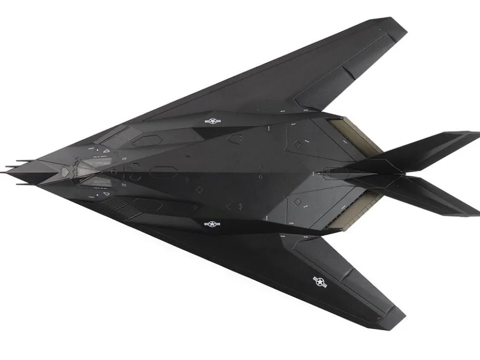 Lockheed F-117A Nighthawk Stealth Aircraft "84-0809" (2022) United States Air Force "Air Power Series" 1/72 Diecast Model by Hobby Master