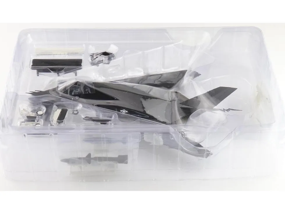 Lockheed F-117A Nighthawk Stealth Aircraft "84-0809" (2022) United States Air Force "Air Power Series" 1/72 Diecast Model by Hobby Master