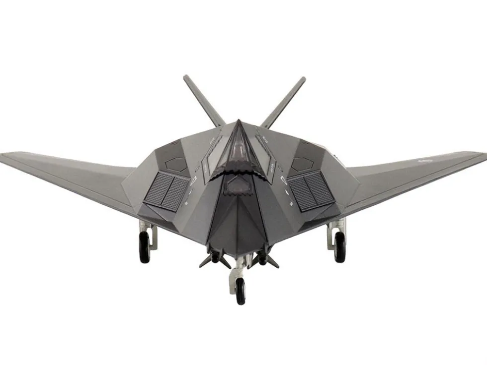Lockheed F-117A Nighthawk Stealth Aircraft "84-0809" (2022) United States Air Force "Air Power Series" 1/72 Diecast Model by Hobby Master