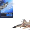 Lockheed F-16C Fighting Falcon Fighter Aircraft "85-474, Rockslide, 706th Aggressor Squadron" United States Air Force "Air Power Series" 1/72 Diecast Model by Hobby Master
