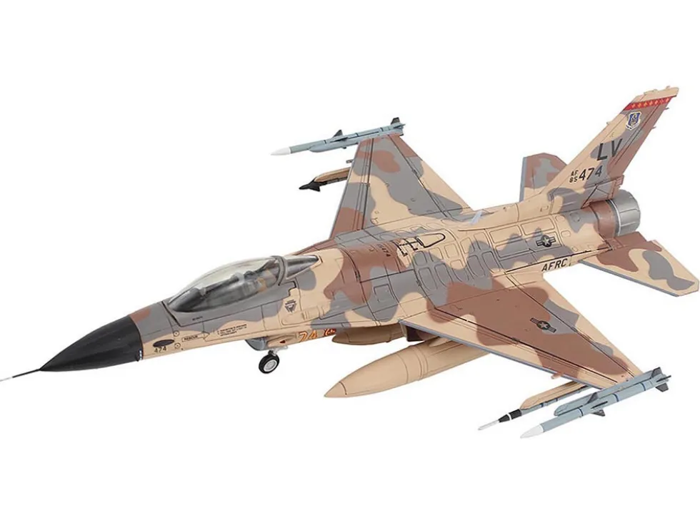 Lockheed F-16C Fighting Falcon Fighter Aircraft "85-474, Rockslide, 706th Aggressor Squadron" United States Air Force "Air Power Series" 1/72 Diecast Model by Hobby Master