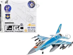 Lockheed F-16C Fighting Falcon Fighter Aircraft "309th Fighter Squadron, 56th Operations Group, Wild Ducks" (2022) United States Air Force 1/72 Diecast Model by JC Wings