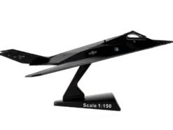 Lockheed F 117 Nighthawk Stealth Aircraft United States Air Force 1/150 Diecast Model Airplane Postage Stamp PS5386