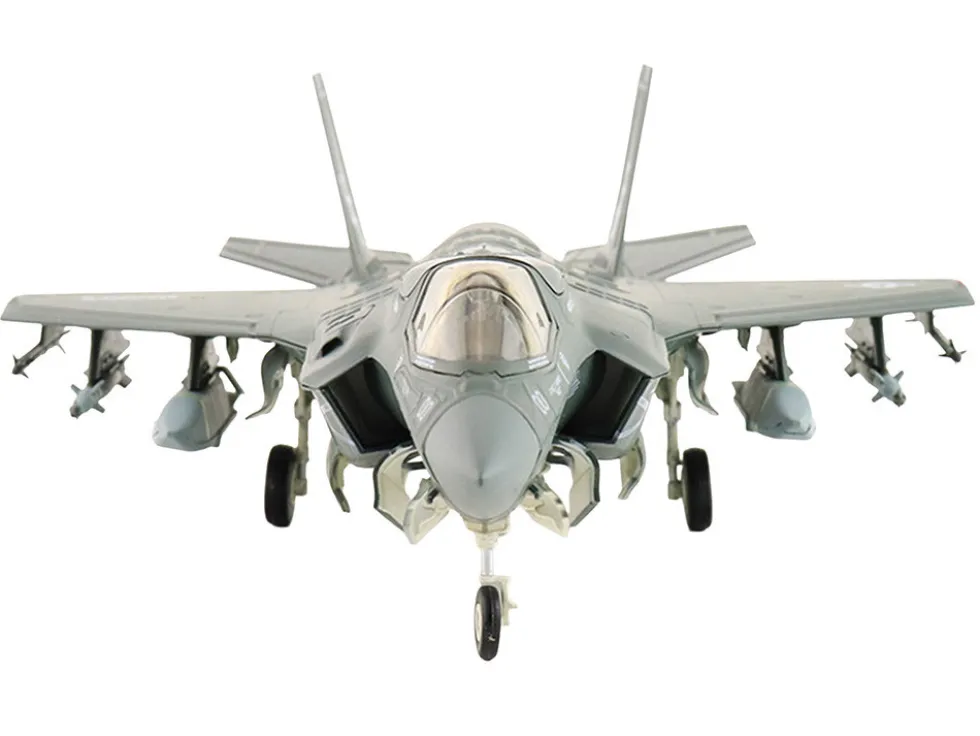 Lockheed Martin F-35B Lightning II Aircraft (Beast Mode) "170533, VMFA-533 Hawks" (2025) United States Marine Corps "Air Power Series" 1/72 Diecast Model by Hobby Master