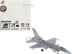 Lockheed Martin F 16C Fighting Falcon Fighter Aircraft Viper Demo Team 2021 United States Air Force 1/144 Diecast Model JC Wings JCW-144-F16-005