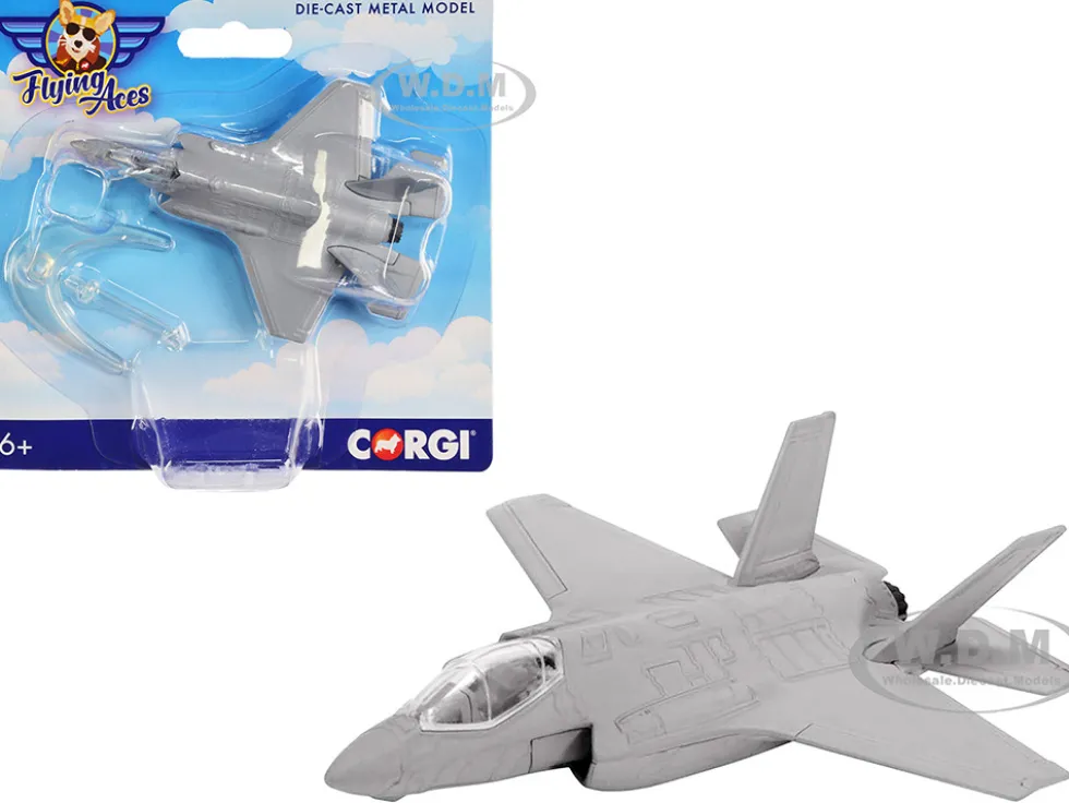 Lockheed Martin F 35 Lightning Fighter Aircraft Flying Aces Series Diecast Model Corgi CS90629