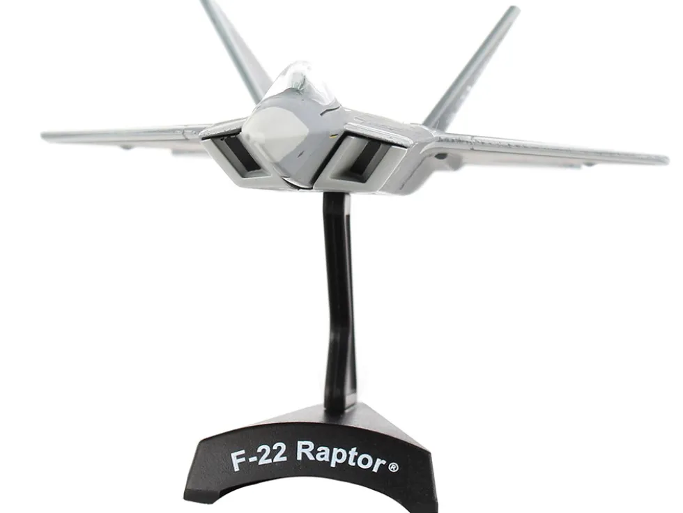 Lockheed Martin F 22 Raptor Fighter Aircraft United States Air Force 1/145 Diecast Model Airplane Postage Stamp PS5382-1