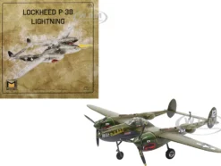 Lockheed P-38 Lightning Fighter Aircraft 