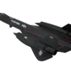 Lockheed SR-71B Blackbird Stealth Aircraft "9th Strategic Reconnaissance Wing, Beale Air Base, Gumby" United States Air Force 1/200 Diecast Model Airplane by Herpa
