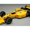 Lotus 102 #12 Martin Donnelly "Lamborghini Engine" Formula One F1 "Italian GP" (1990) "Mythos Series" with Display Case Limited Edition to 50 pieces Worldwide 1/18 Model Car by Tecnomodel