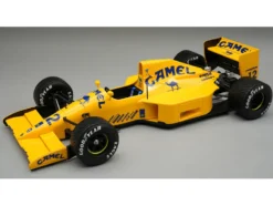Lotus 102 #12 Martin Donnelly "Lamborghini Engine" Formula One F1 "Italian GP" (1990) "Mythos Series" with Display Case Limited Edition to 50 pieces Worldwide 1/18 Model Car by Tecnomodel