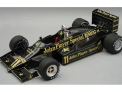 Lotus 94T #11 Elio de Angelis "John Player Special Team Lotus" Formula One F1 "Dutch GP" (1983) with Display Case "Mythos Series" Limited Edition to 50 pieces Worldwide 1/18 Model Car by Tecnomodel