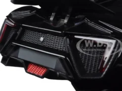 Lykan Hypersport Glossy Black 1/24 Diecast Model Cars Jada 98074