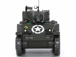 M5A1 Light Tank #16 Destruction U.S.A. 37th Tank Battalion France September 1944 1/43 Diecast Model AFVs WWII 23172-44