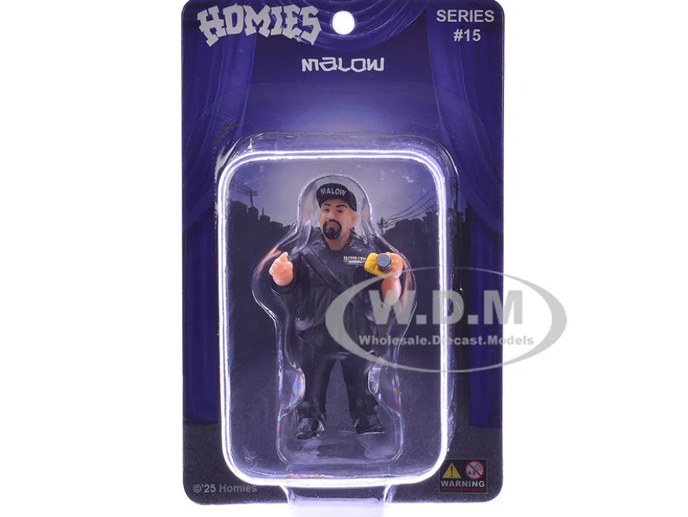 Malow 1.75" Figure "Special Release" #4 Series 15 Model by Homies