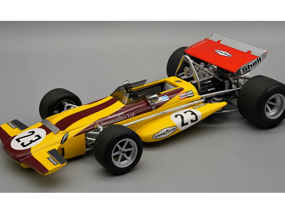 March 701 #23 Ronnie Peterson Formula One F1 Monaco GP 1970 Mythos Series Limited Edition to 105 pieces Worldwide 1/18 Model Car Tecnomodel TM18-216C