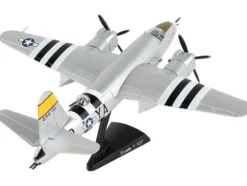 Martin B 26 Marauder Bomber Aircraft Perkatory II 386th Bomb Group 555th Bomb Squadron United States Army Air Forces 1/107 Diecast Model Airplane Postage Stamp PS5562-3