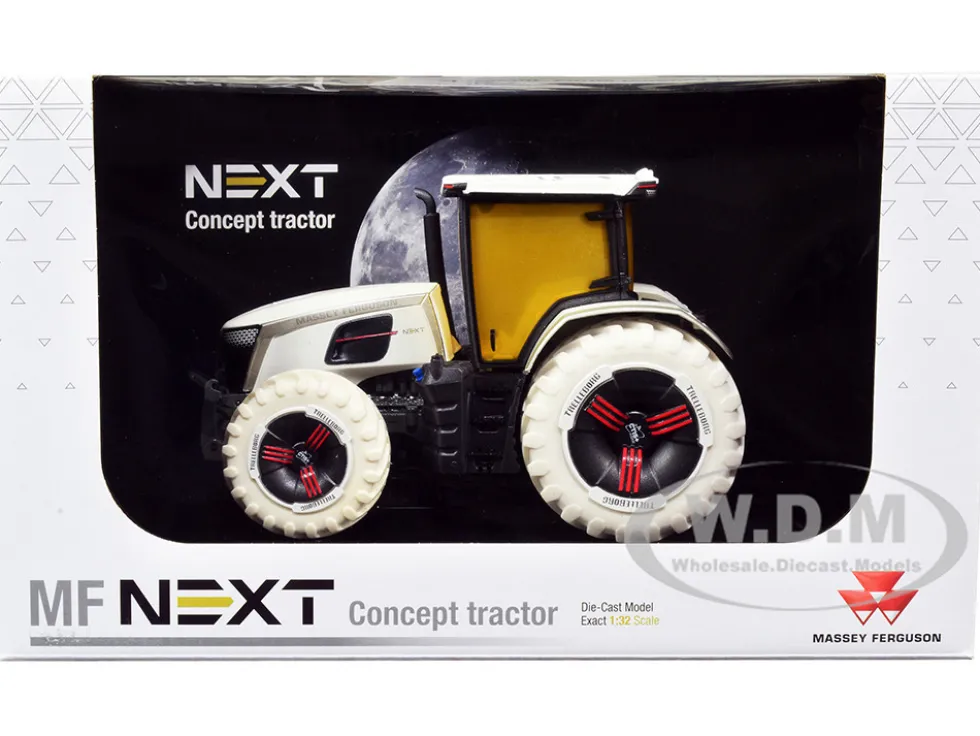Massey Ferguson NEXT Concept Tractor White 1/32 Diecast Model Universal Hobbies UH6279