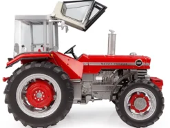 Massey Ferguson 1080 4WD Tractor with PEKO Cabin Red with Gray Top 1/32 Diecast Model by Universal Hobbies