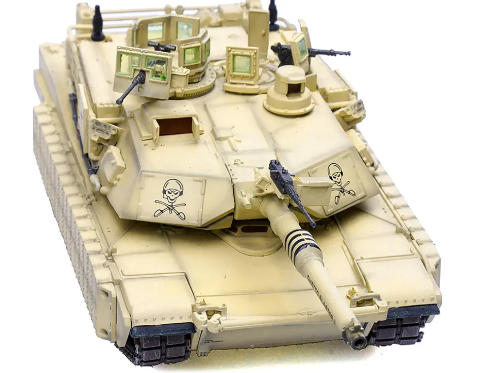 M1A2 TUSK I Battle Tank Ghetto Blaster II U.S. Army 3rd Squadron 3rd Armoured Cavalry Regiment FOB Hammer Iraq 2011 1/72 Diecast Model Panzerkampf 12209PC