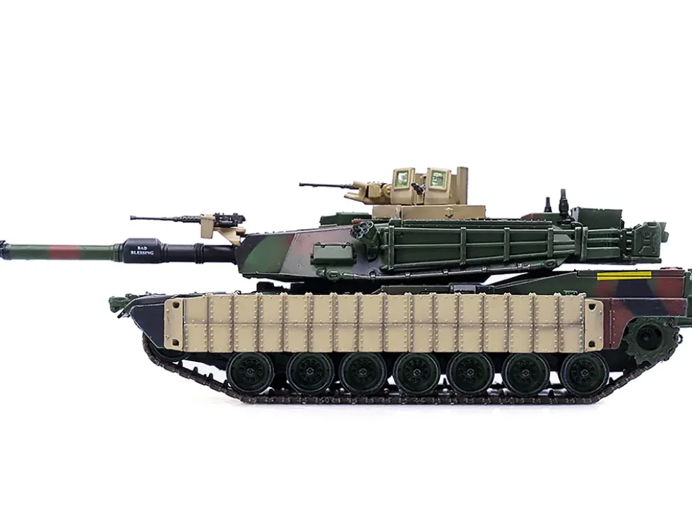 M1A1 TUSK Main Battle Tank U.S.A. 1st Battalion 35th Armor Regiment 1/72 Diecast Model Panzerkampf 12208PA