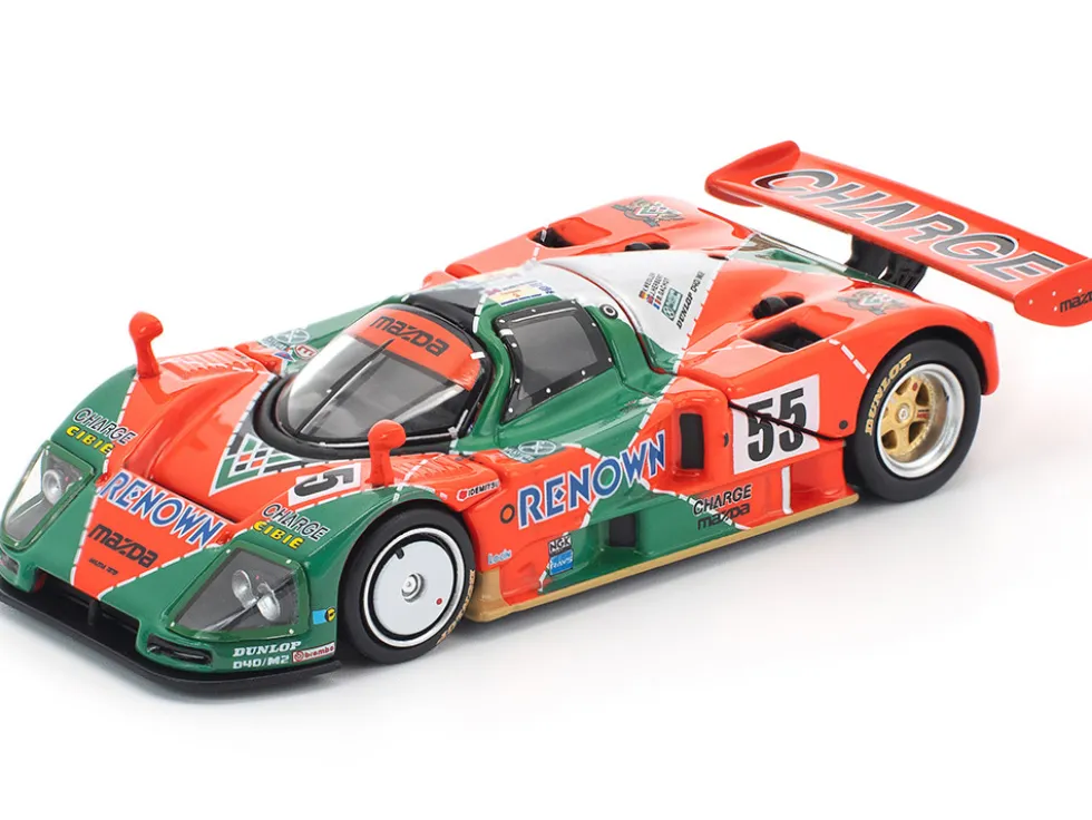 Mazda 787B #55 Johnny Herbert - Volker Weidler - Bertrand Gachot "Mazdaspeed" Winner "24 Hours of Le Mans" (1991) 1/64 Diecast Model Car by Pop Race