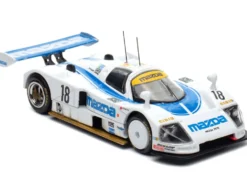 Mazda 787B #18 Stefan Johansson - David Kennedy - Maurizio Sandro Sala "Mazdaspeed" "24 Hours of Le Mans" (1991) 1/64 Diecast Model Car by BM Creations