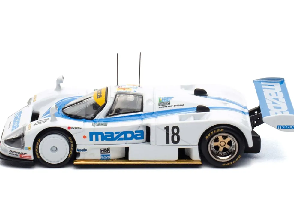 Mazda 787B #18 Stefan Johansson - David Kennedy - Maurizio Sandro Sala "Mazdaspeed" "24 Hours of Le Mans" (1991) 1/64 Diecast Model Car by BM Creations