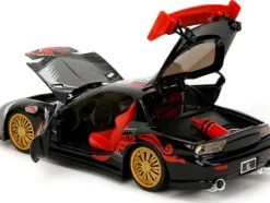 1993 Mazda RX-7 Black with Graphics