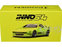 Mazda RX-7 (FC3S) "Pandem Aero" RHD (Right Hand Drive) Lime Green "The Model Car Show Malaysia 2025 Event Edition" 1/64 Diecast Model Car by Inno Models