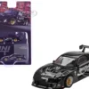 Mazda RX-7 LB-Super Silhouette #20 "Liberty Walk" Black Limited Edition 1/64 Diecast Model Car by Mini GT