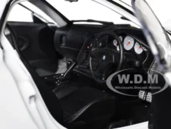 2001 Mazda RX7 Type RS (FD3S) RHD (Right Hand Drive) White 1/18 Diecast Model Car by Solido