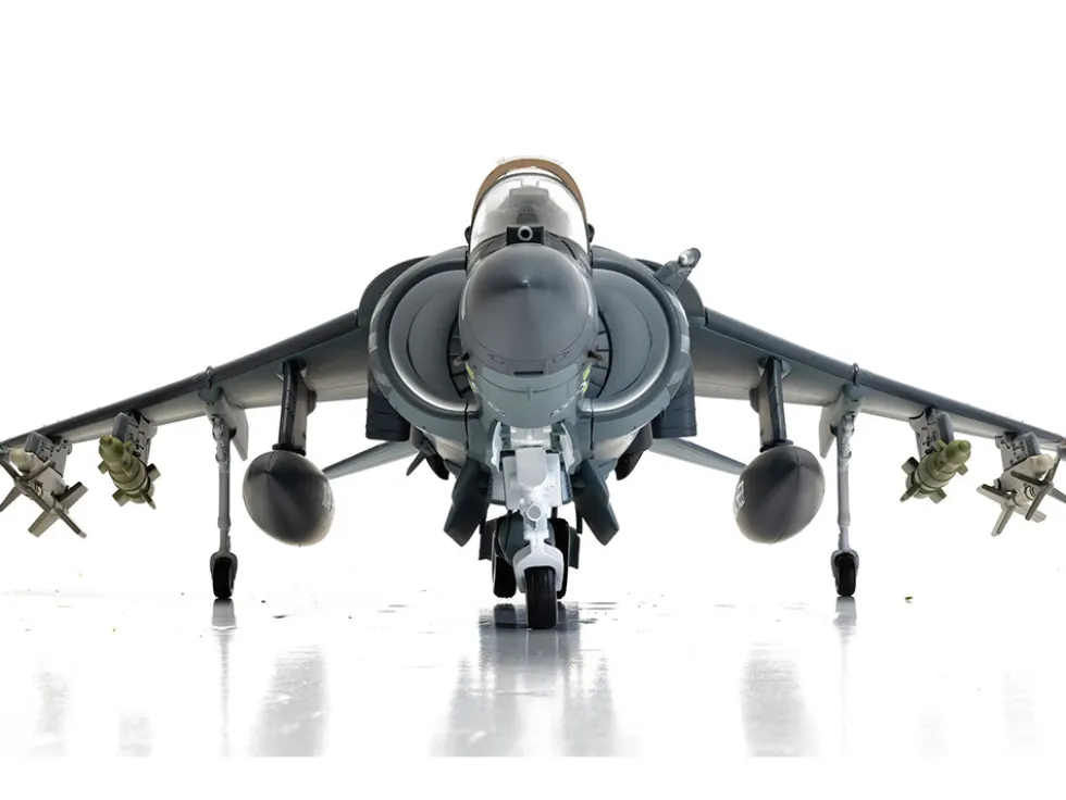 McDonnell Douglas AV-8B Harrier II Plus Aircraft "165001/01, VMA-214 Black Sheep, MCAS Yuma" (2019) United States Marine Corps "The Aviation Archive" Series 1/48 Diecast Model by Corgi