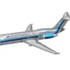 McDonnell Douglas DC-9-14 Commercial Aircraft "Eastern Air Lines" (N8910E) Silver with Blue Stripes 1/400 Diecast Model Airplane by V1:400