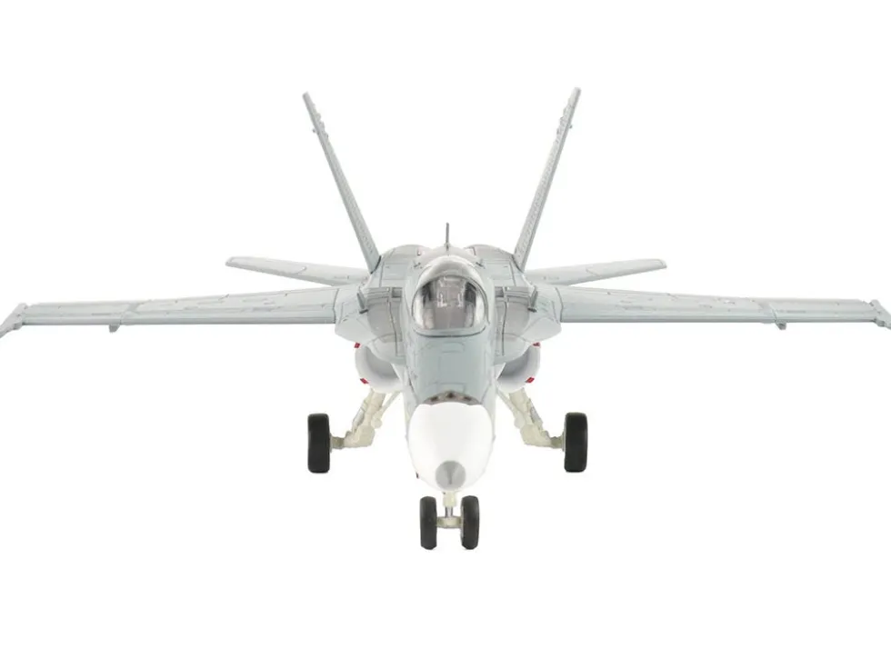 McDonnell Douglas F/A-18C Hornet Aircraft "VFA-15 Retro TAC Demo Jet, VFA-106 Gladiators" (2017) United States Navy "Air Power Series" 1/72 Diecast Model by Hobby Master