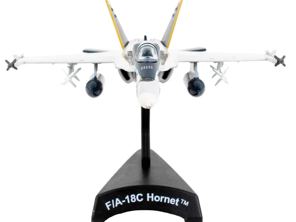 McDonnell Douglas F A 18C Hornet Fighter Aircraft VFA 83 Rampagers United States Navy 1/150 Diecast Model Airplane Postage Stamp PS5338-4