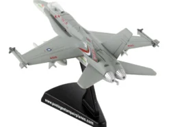 McDonnell Douglas F A 18C Hornet Fighter Aircraft VFA 131 Wildcats United States Navy 1/150 Diecast Model Airplane Postage Stamp PS5338-3