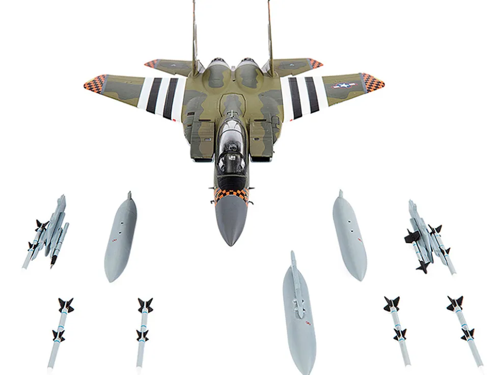 McDonnell Douglas F-15C Eagle Fighter Plane U.S. ANG 173rd Fighter Wing 2020 1/72 Diecast Model JC Wings JCW-72-F15-017