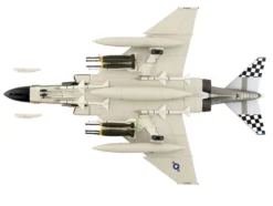 McDonnell Douglas F-4C Phantom II Fighter-Bomber Aircraft "63-7666, William Tell, 57th FIS, Keflavik Airport, Iceland" (1977) United States Air Force "Air Power Series" 1/72 Diecast Model by Hobby Master