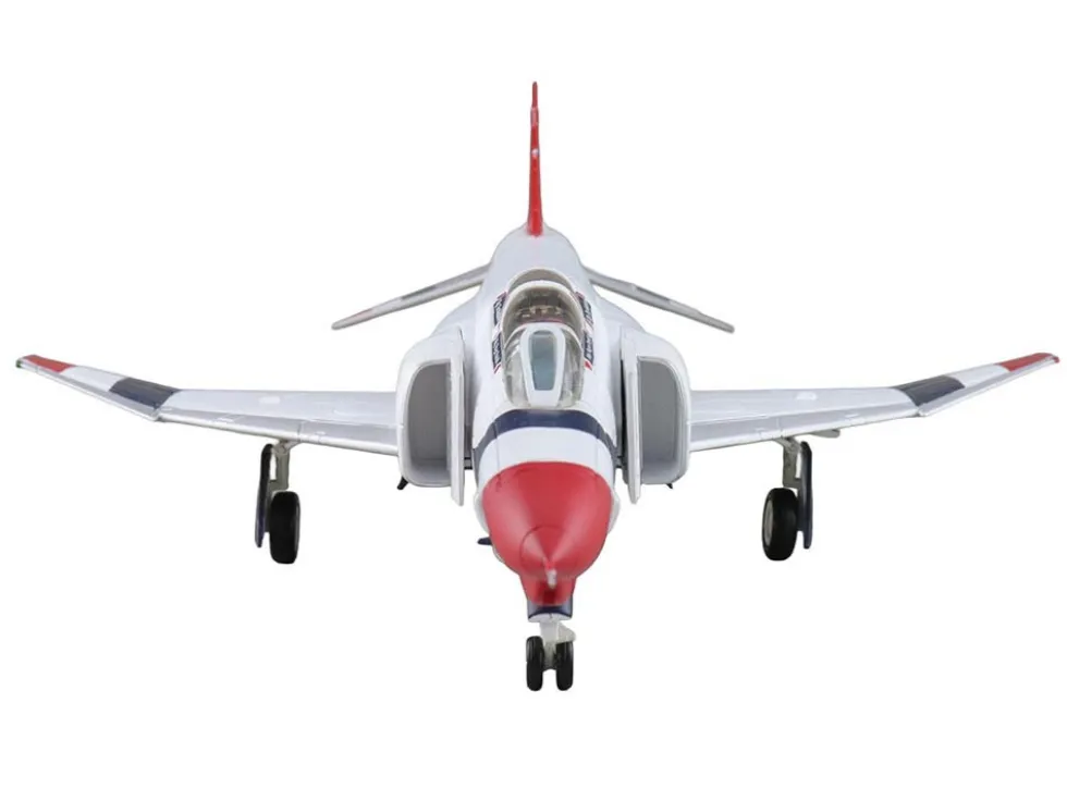 McDonnell Douglas F-4E Phantom II Fighter-Bomber Aircraft "Thunderbirds, with Decals for No.1 to 7 planes, 1973/74 Season" United States Air Force "Air Power Series" 1/72 Diecast Model by Hobby Master