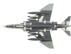 McDonnell Douglas F-4F Phantom II Fighter-Bomber Aircraft "AF72-257, 20th Fighter Squadron, 49th Fighter Wing, Holloman AFB" (2002) United States Air Force "Air Power Series" 1/72 Diecast Model by Hobby Master