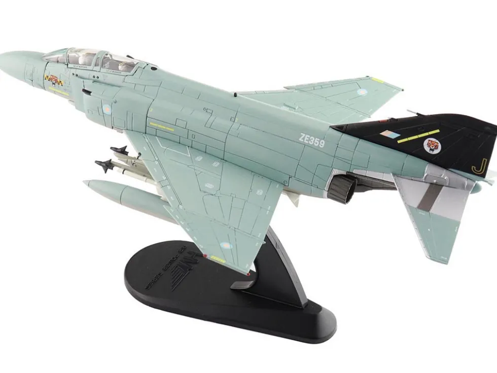 McDonnell Douglas F-4J(UK) Phantom II Fighter-Bomber Aircraft "ZE359, AF Wattisham, England" British Royal Air Force "Air Power Series" 1/72 Diecast Model by Hobby Master