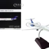 McDonnell Douglas MD-88 Commercial Aircraft "Everts Air Cargo" (N965CE) White with Blue Tail "Gemini 200" Series 1/200 Diecast Model Airplane by GeminiJets