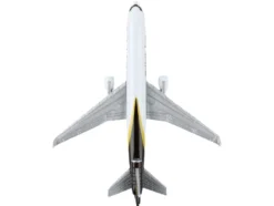 McDonnell Douglas MD-11 Commercial Aircraft "UPS Worldwide Services" (N281UP) White with Brown Tail Diecast Model Airplane by Daron