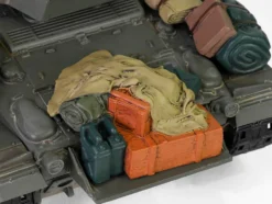 M24 Chaffee Light Tank Tiger Face 79th Tank Btn Han River South Korea 1950 United States Army Armoured Fighting Vehicle Series 1/32 Diecast Model Forces of Valor FOV-801002B