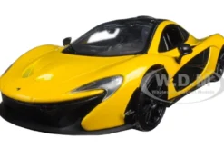 McLaren P1 Yellow 1/24 Diecast Model Car Motormax 79325