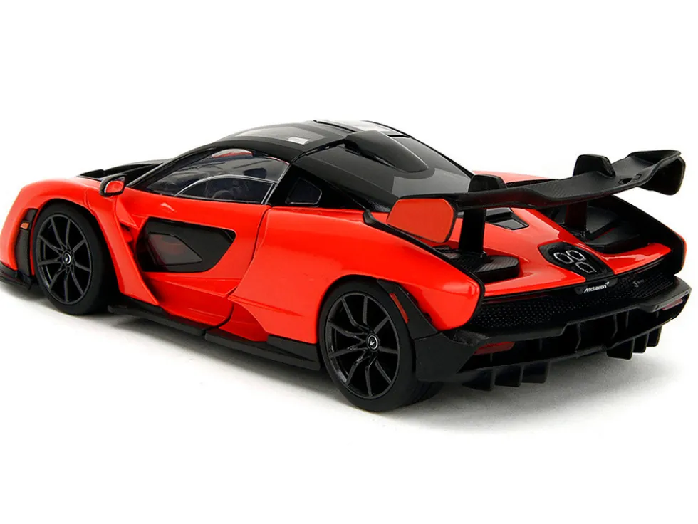 McLaren Senna Red and Black "Fast X" (2023) Movie "Fast & Furious" Series 1/24 Diecast Model Car by Jada