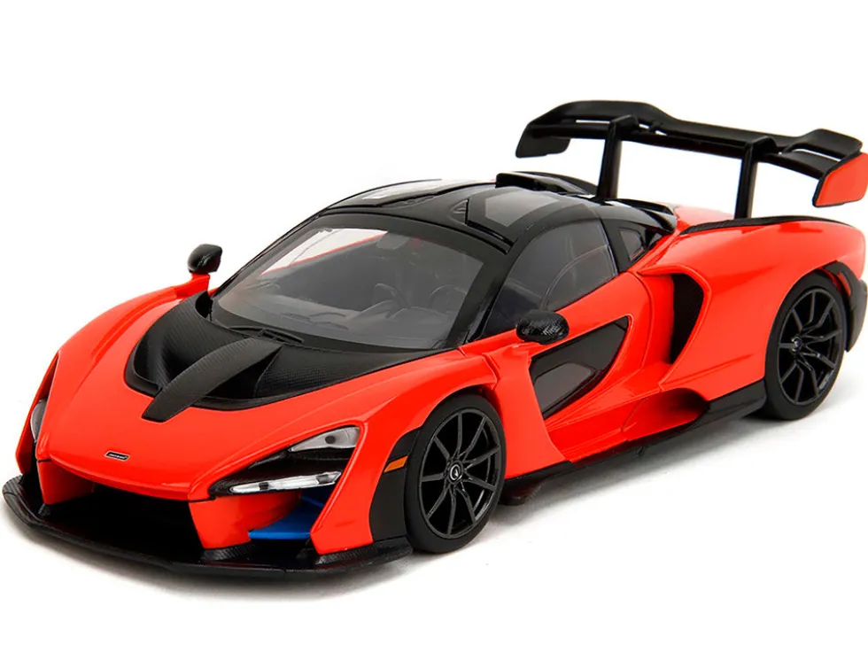 McLaren Senna Red and Black "Fast X" (2023) Movie "Fast & Furious" Series 1/24 Diecast Model Car by Jada